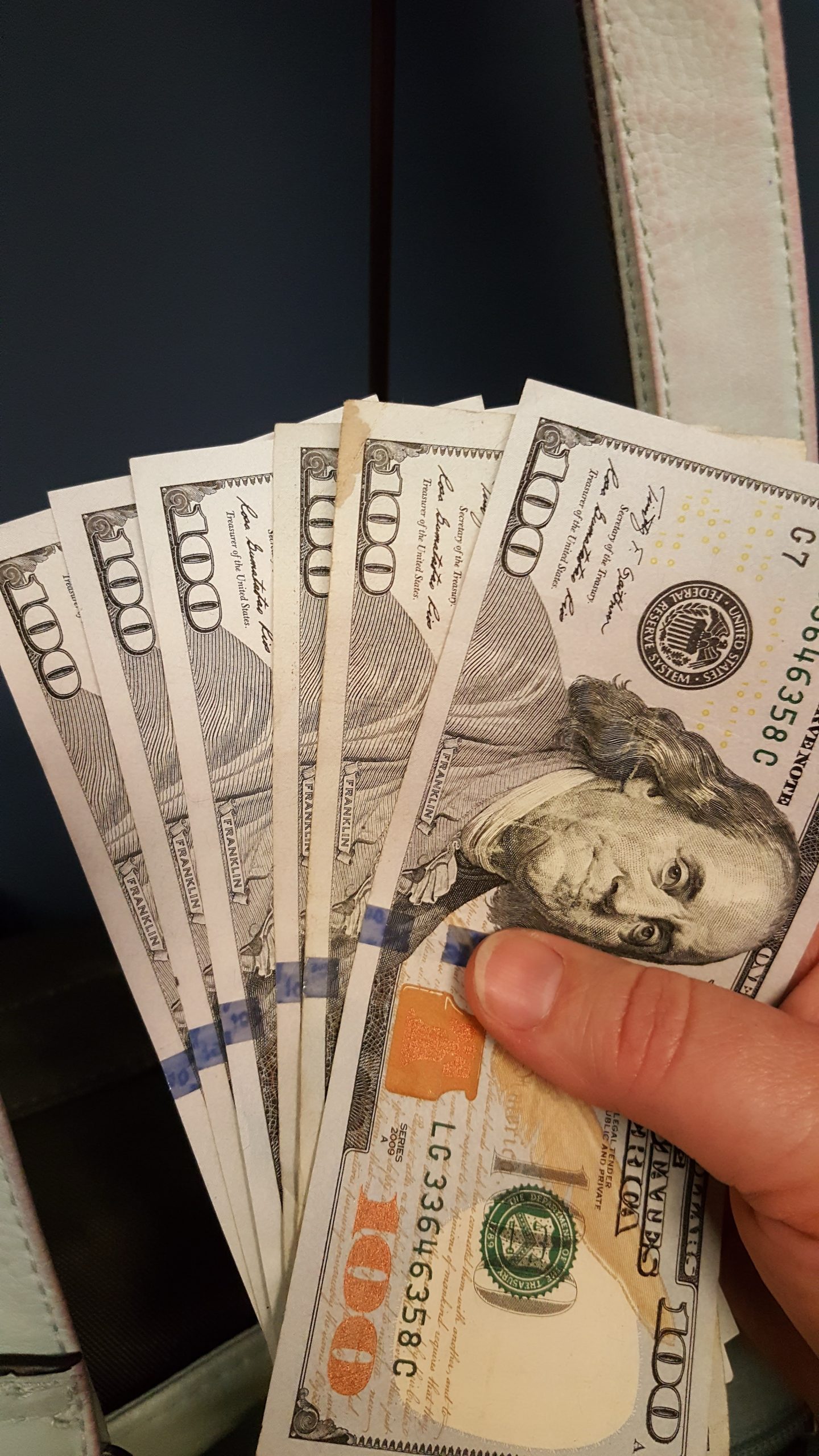 Small cash jackpot